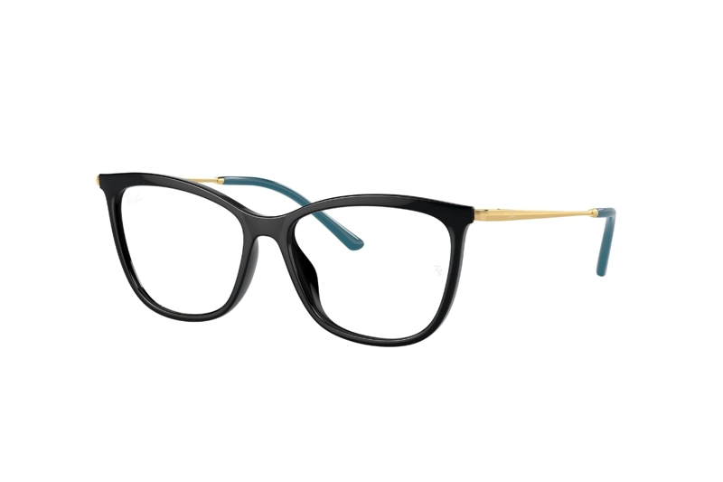LENTES RAY-BAN ÓPTICOS NEGRO JUNIOR NIÑOS - 2