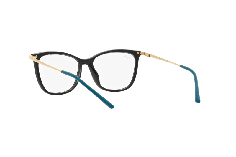 LENTES RAY-BAN ÓPTICOS NEGRO JUNIOR NIÑOS - 6