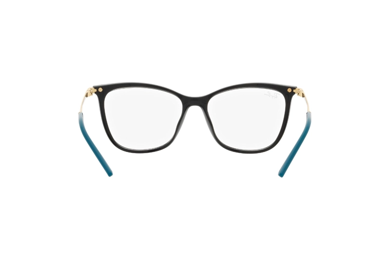 LENTES RAY-BAN ÓPTICOS NEGRO JUNIOR NIÑOS - 7