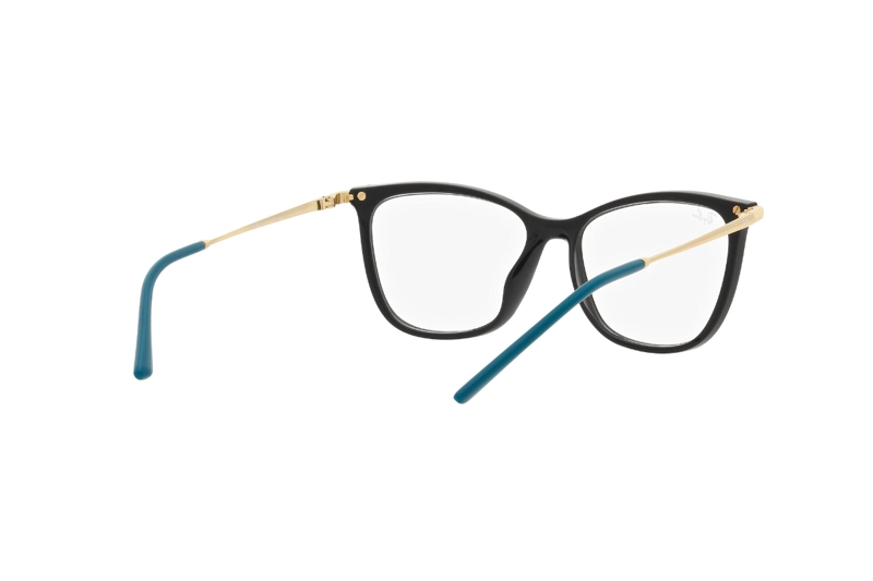 LENTES RAY-BAN ÓPTICOS NEGRO JUNIOR NIÑOS - 8