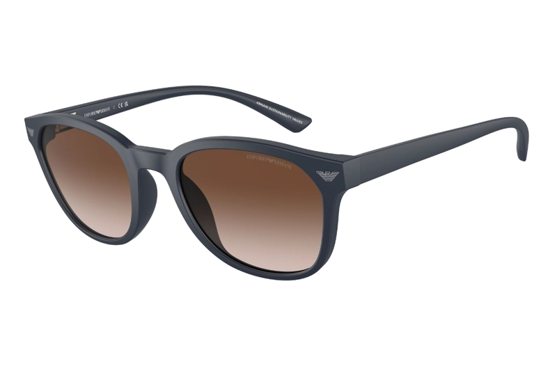 LENTES SOL EMPORIO ARMANI AZUL MATE DEGRADÉ - 2