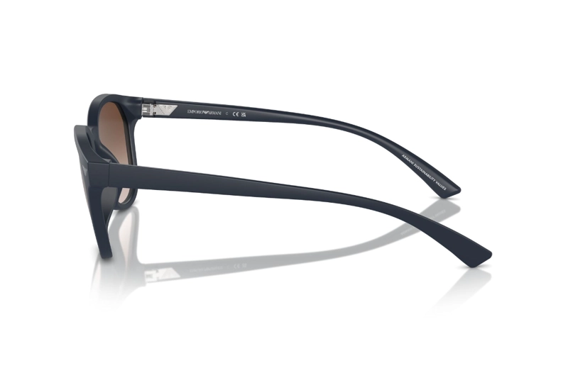 LENTES SOL EMPORIO ARMANI AZUL MATE DEGRADÉ - 3