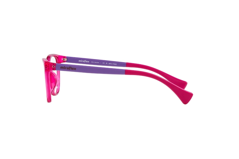 LENTES MIRAFLEX ÓPTICOS ROSA NIÑOS - 4