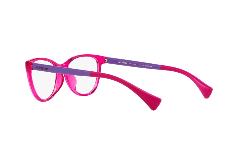 LENTES MIRAFLEX ÓPTICOS ROSA NIÑOS - 5