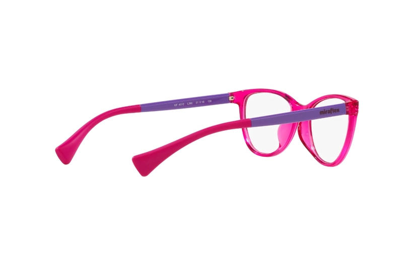 LENTES MIRAFLEX ÓPTICOS ROSA NIÑOS - 9