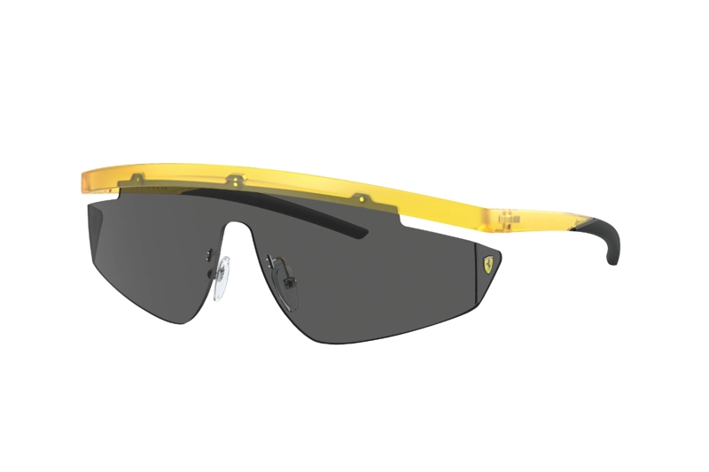 LENTES SOL FERRARI AMARILLO MATE SCUDERIA - 2
