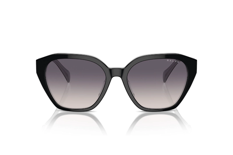 LENTES SOL RALPH LAUREN NEGRO BRILLANTE DEGRADÉ - 1