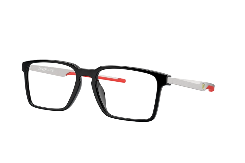 LENTES FERRARI ÓPTICOS NEGRO SCUDERIA - 2