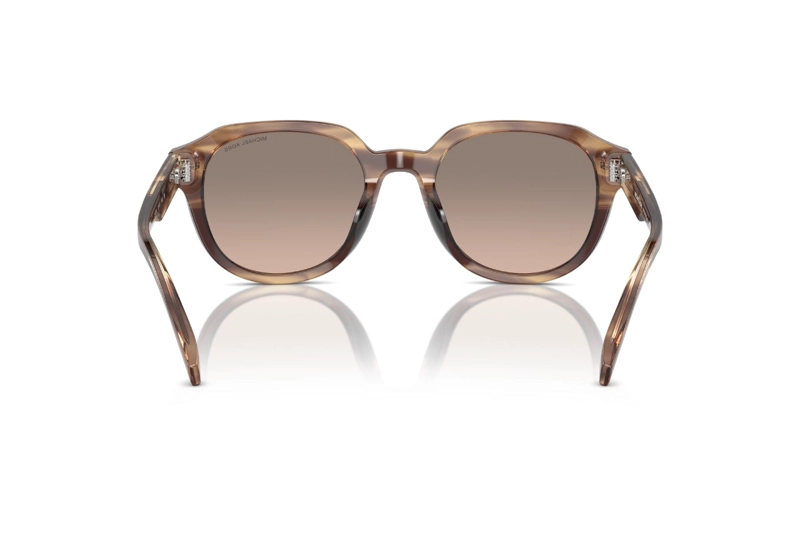 LENTES SOL MICHAEL KORS EGER MARRÓN DEGRADÉ ESPEJADOS - 4