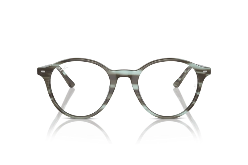 LENTES RAY-BAN ÓPTICOS BERNARD VERDE RAYADO ÓPTICAL - 1