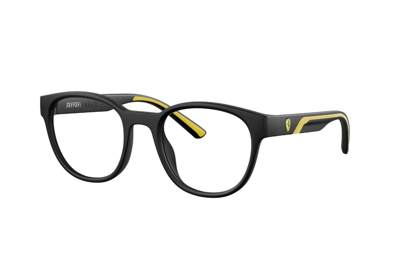 LENTES FERRARI ÓPTICOS NEGRO MATE SCUDERIA - 2