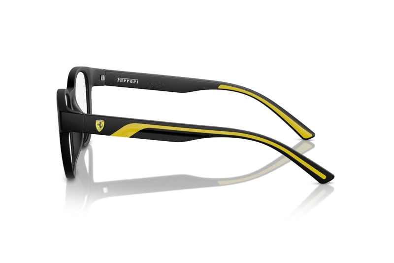 LENTES FERRARI ÓPTICOS NEGRO MATE SCUDERIA - 3