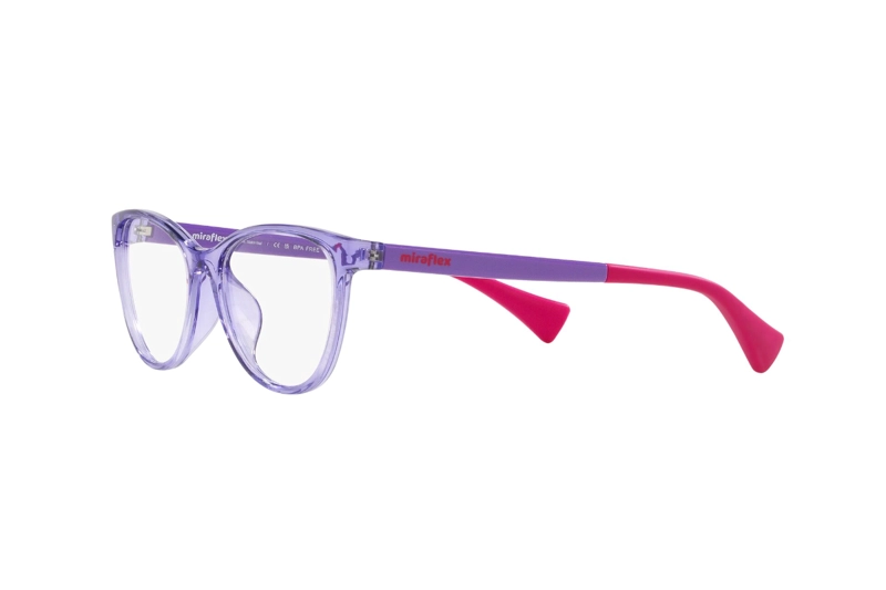 LENTES MIRAFLEX ÓPTICOS ROSA NIÑOS - 3