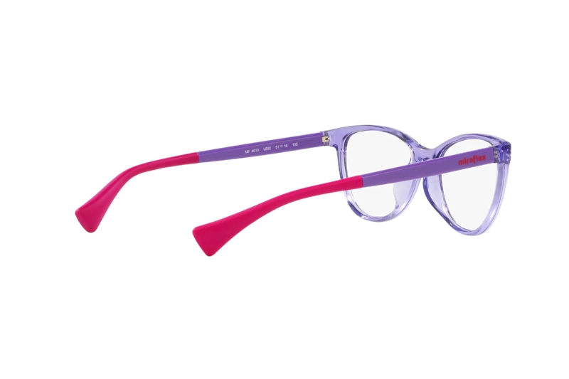 LENTES MIRAFLEX ÓPTICOS ROSA NIÑOS - 9