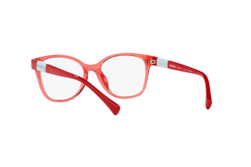 LENTES MIRAFLEX ÓPTICOS ROJO ROSA NIÑOS - 6
