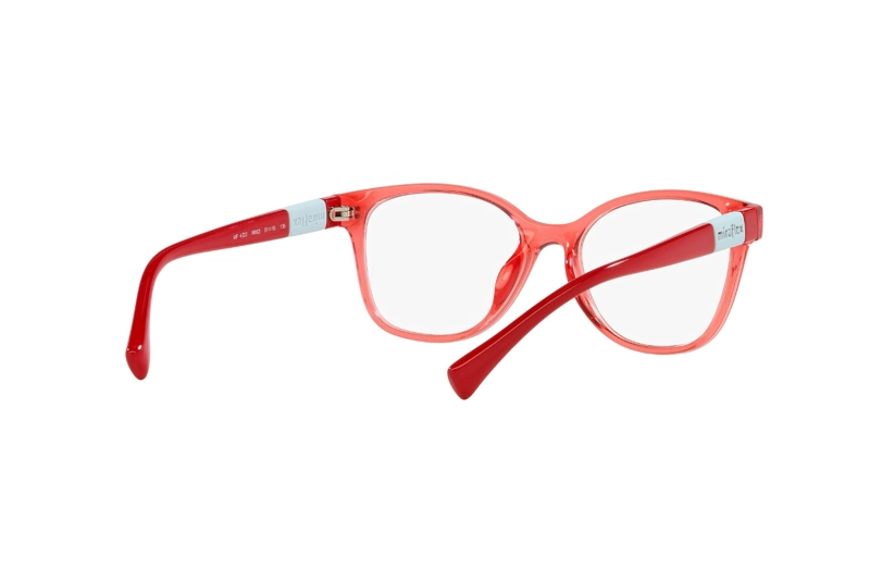 LENTES MIRAFLEX ÓPTICOS ROJO ROSA NIÑOS - 8