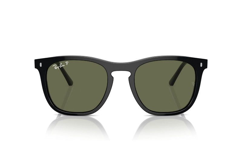 LENTES SOL RAY-BAN NEGRO POLARIZADOS - 1