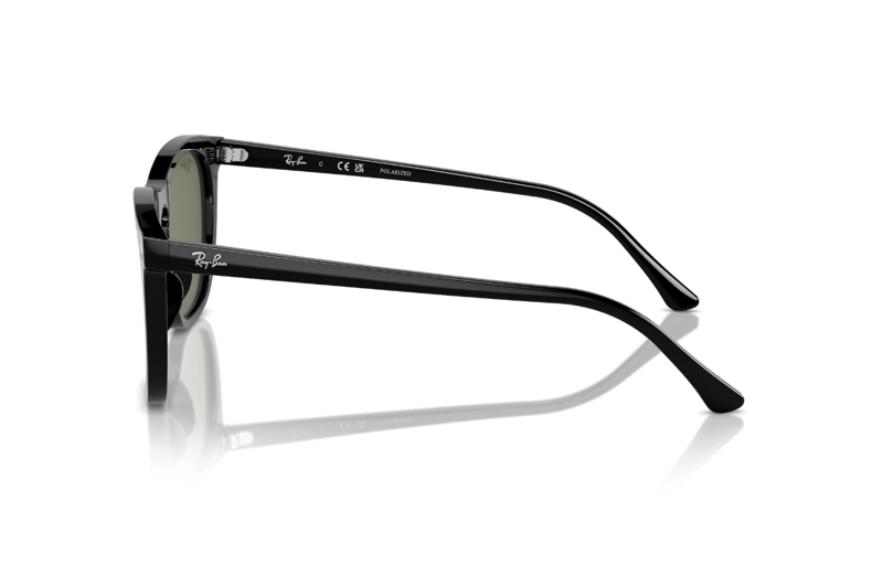 LENTES SOL RAY-BAN NEGRO POLARIZADOS - 3