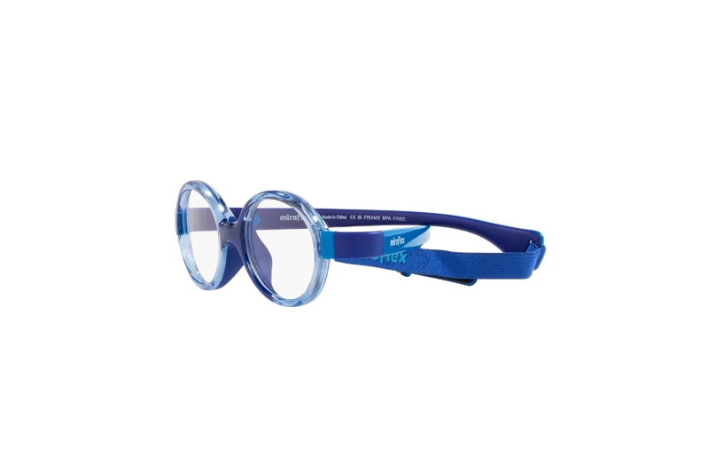 LENTES MIRAFLEX ÓPTICOS AZUL CON CORREA NIÑOS - 3