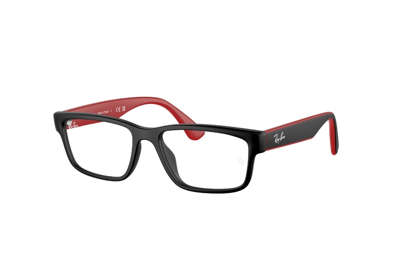 LENTES RAY-BAN ÓPTICOS NEGRO JUNIOR NIÑOS - 1