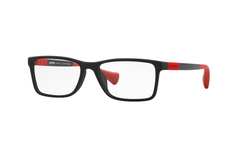 LENTES MIRAFLEX ÓPTICOS NEGRO NIÑOS - 2