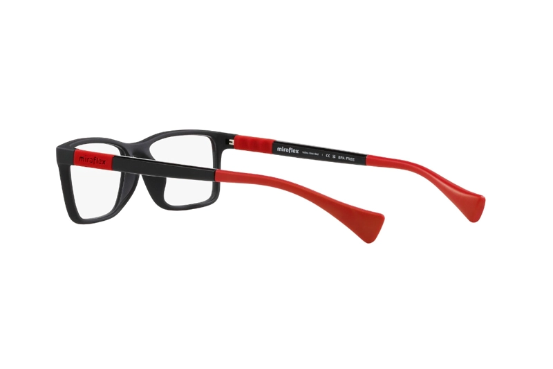 LENTES MIRAFLEX ÓPTICOS NEGRO NIÑOS - 5