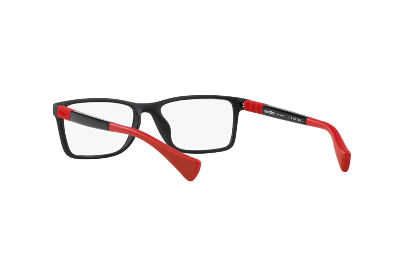 LENTES MIRAFLEX ÓPTICOS NEGRO NIÑOS - 6