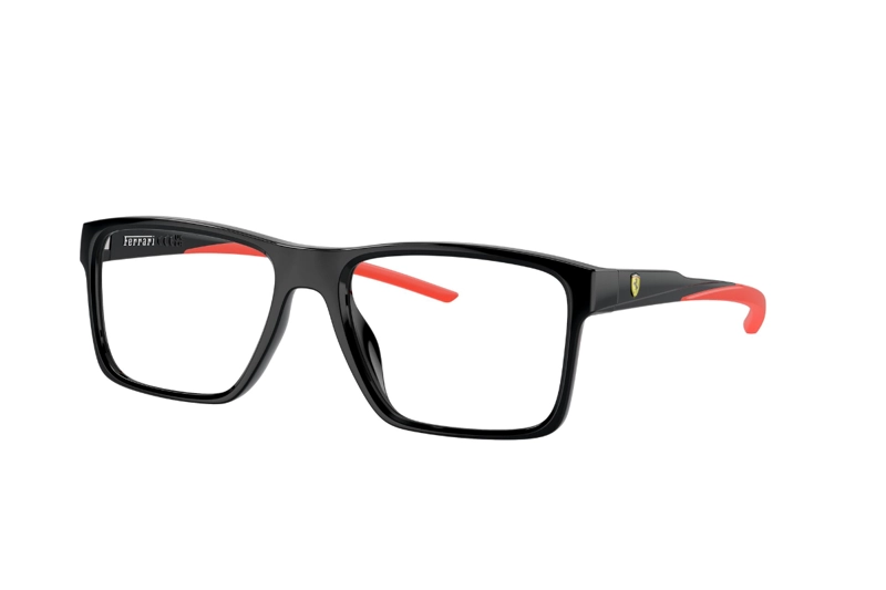 LENTES FERRARI ÓPTICOS NEGRO SCUDERIA - 2