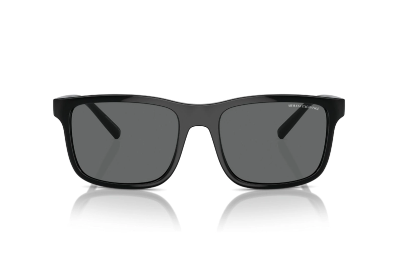 LENTES DE SOL NEGRO BRILLANTE ARMANI EXCHANGE - 1