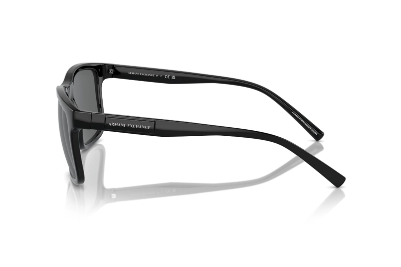 LENTES DE SOL NEGRO BRILLANTE ARMANI EXCHANGE - 3