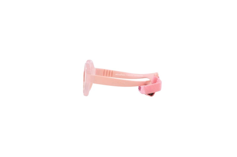 LENTES MIRAFLEX ÓPTICOS ROSA CON CORREA NIÑOS - 4