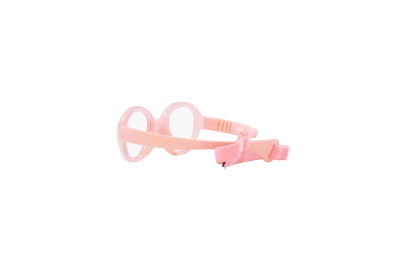LENTES MIRAFLEX ÓPTICOS ROSA CON CORREA NIÑOS - 5