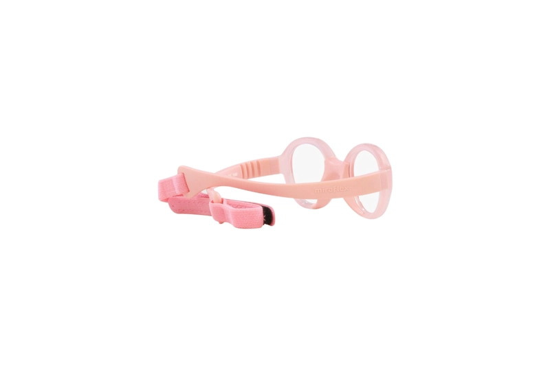 LENTES MIRAFLEX ÓPTICOS ROSA CON CORREA NIÑOS - 9