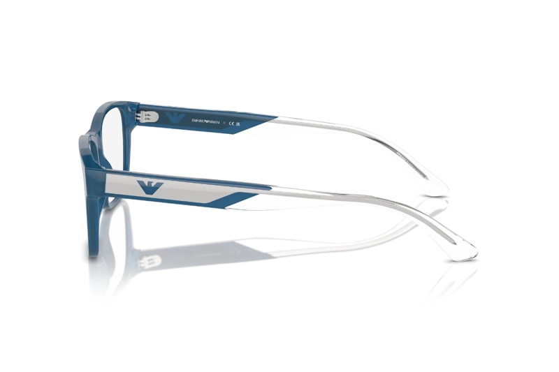 LENTES EMPORIO ARMANI ÓPTICOS AZUL BRILLANTE - 3