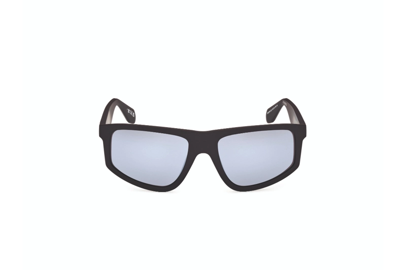 LENTES SOL ADIDAS NEGRO MATE ESPEJADOS ORIGINALS - 1