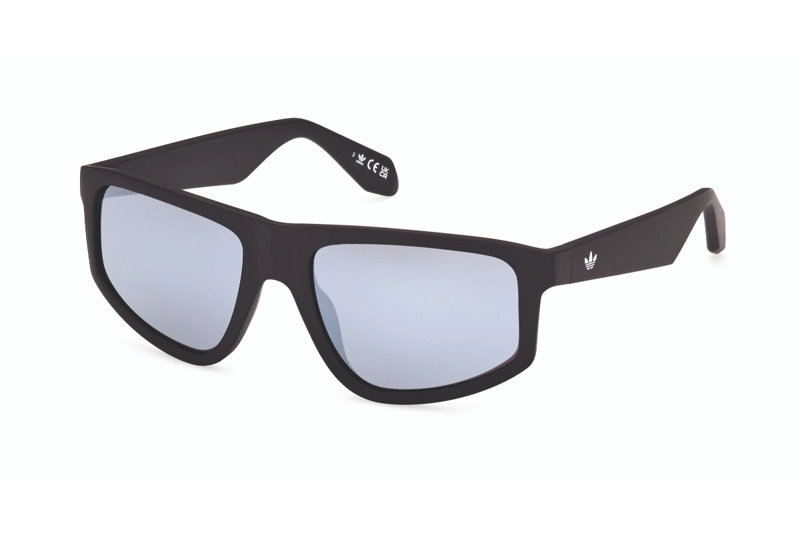 LENTES SOL ADIDAS NEGRO MATE ESPEJADOS ORIGINALS - 2