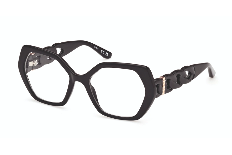 LENTES GUESS ÓPTICOS NEGRO BRILLANTE - 2