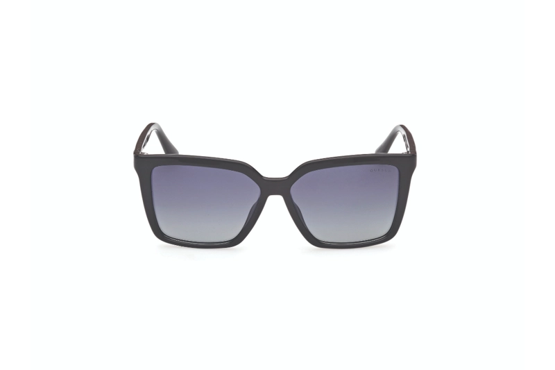 LENTES SOL GUESS NEGRO BRILLANTE POLARIZADOS - 1