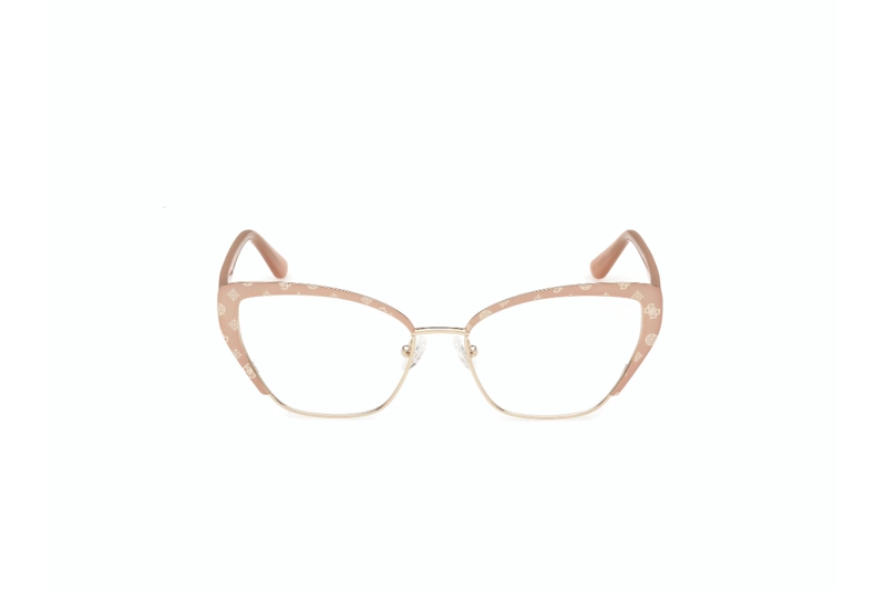 LENTES GUESS ÓPTICOS BEIGE - 1