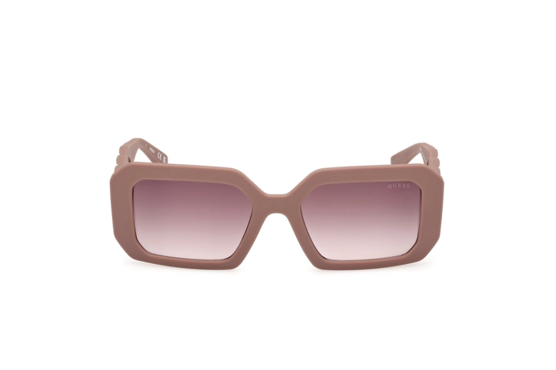 LENTES SOL GUESS BEIGE MATE DEGRADÉ - 1