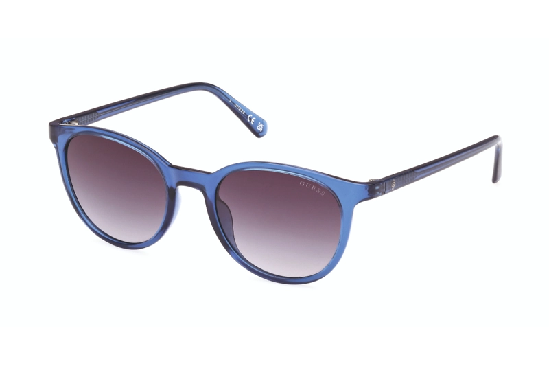 LENTES SOL GUESS AZUL TRANSPARENTE DEGRADÉ - 1