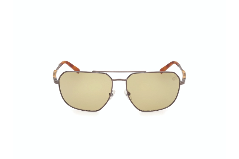 LENTES SOL TIMBERLAND PLATEADO POLARIZADOS - 1