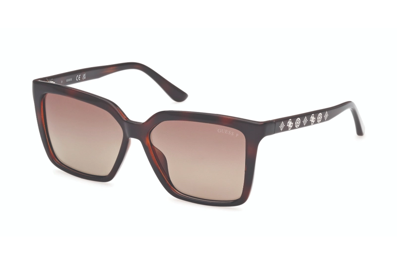 LENTES SOL GUESS HAVANA OSCURO POLARIZADOS - 1
