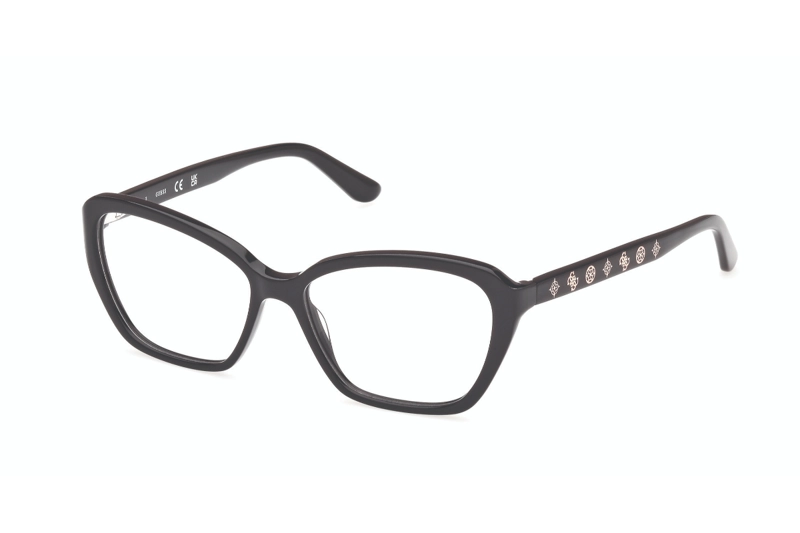 LENTES GUESS ÓPTICOS NEGRO BRILLANTE - 1