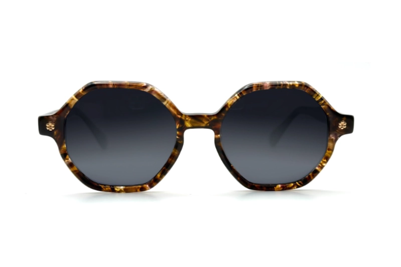 LENTES SOL YORK JULIA MARRÓN EYEWEAR - 1