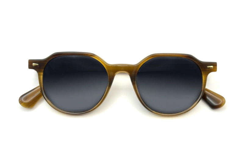 LENTES SOL YORK HUGH MARRÓN EYEWEAR - 4