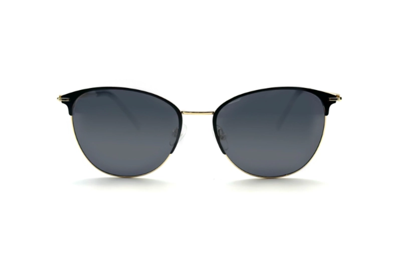 LENTES SOL YORK BRAD MARRÓN MEMORY METAL EYEWEAR - 1