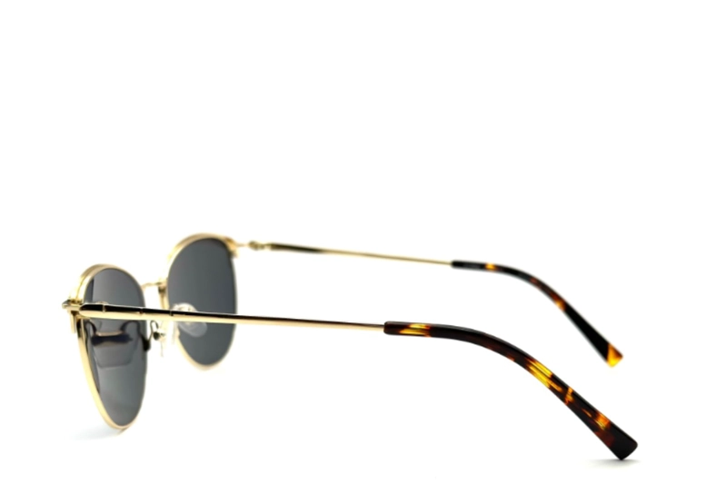LENTES SOL YORK BRAD MARRÓN MEMORY METAL EYEWEAR - 3