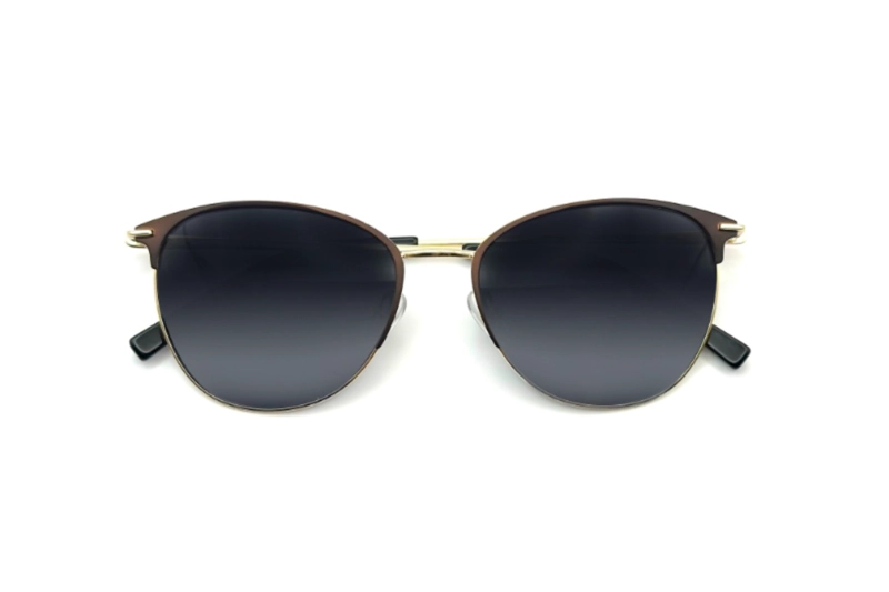LENTES SOL YORK BRAD NEGRO MEMORY METAL EYEWEAR - 4