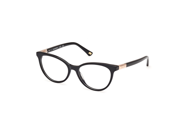 LENTES SKECHERS ÓPTICOS NEGRO BRILLANTE - 2